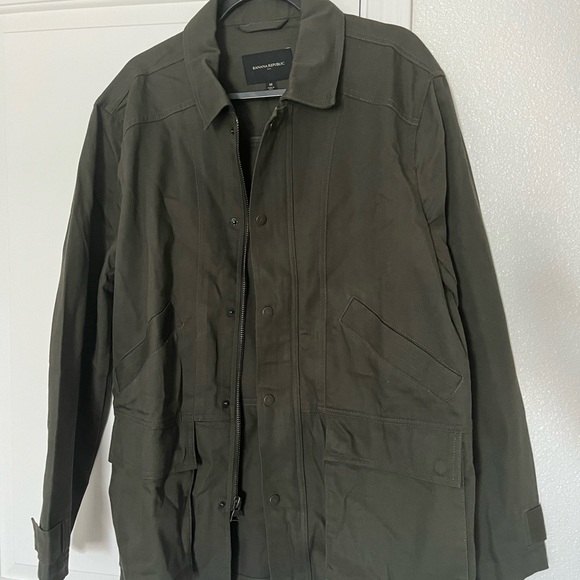 Green Utility field jacket - Picture 3 of 5
